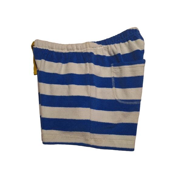 Mini Boden bold striped towelling shorts - Picture 4 of 13